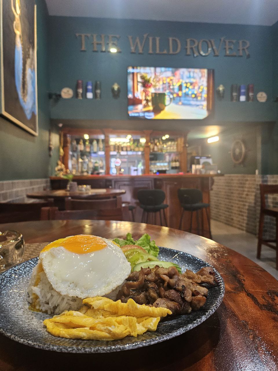 Makanan yang disajikan di The Wild Rover